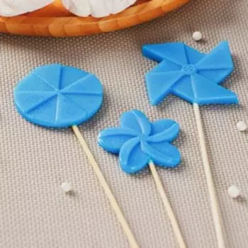 Силиконовая форма «Ветерок», 18,510 см, ячейки d=5 см, d=4 см, цвет прозрачный