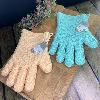 Силиконовая перчатка-прихватка Lenardi, размер 28х18 см