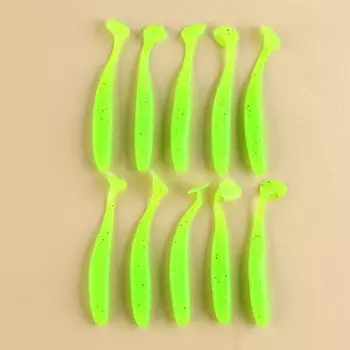 Силиконовая приманка «Самый главный в мире рыбак», 10 шт, 2 гр, 7 х 2 см