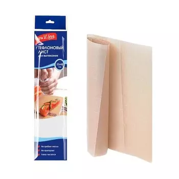 Силиконовый коврик, для выпечки, антипригарный, тефлоновый, 33х40 см