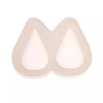 Силиконовый молд «2 капельки», 30×19 мм