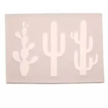 Силиконовый молд «3 кактуса»