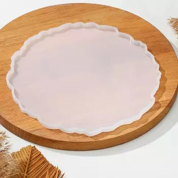 Молд Доляна «Эстель», силикон, d=26 см, прозрачный