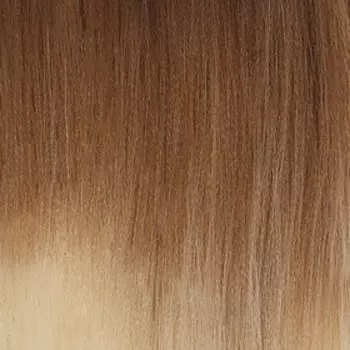 SIM-BRAIDS Канекалон трёхцветный, гофрированный, 65 см, 90 гр, цвет русый/светло-русый/молочный(#FR-28)