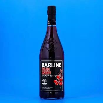 Сироп Barline со вкусом клюквы, 1 л