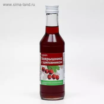Сироп боярышника с шиповником, 250 мл