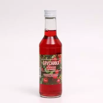 Сироп брусника на фруктозе, 250 мл