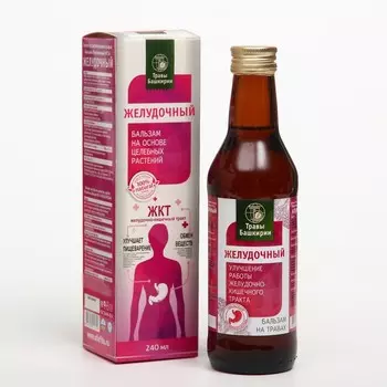 Сироп на растительном сырье "Бальзам Желудочный" 240мл