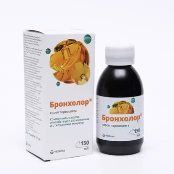 Сироп первоцвета Витатека Бронхолор, 150 мл