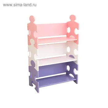 Система хранения «Пазл», пастель