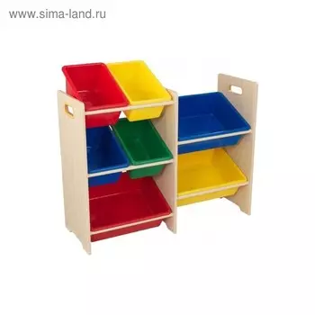 Система хранения с семью яркими контейнерами