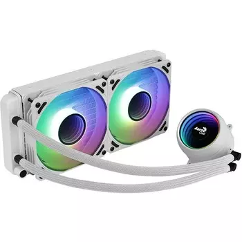 Система водяного охлаждения Aerocool Mirage L240 W, Soc-AM4/1151/1200/2066/1700, 4-pin, 27dB 94931
