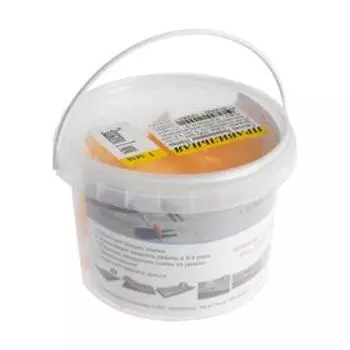 Система выравнивания плитки "ЛОМ", 0,8 л, Зажим 1 мм (100 шт.), ведро