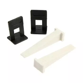 Система выравнивания плитки Remocolor, зажим+клин (40/40 шт.)