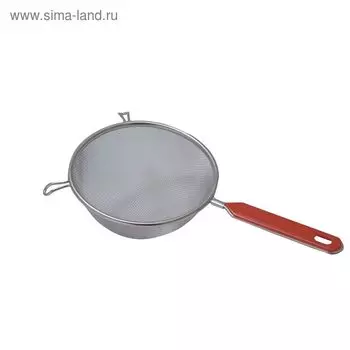 Ситечко Regent inox Pro, ручка пластиковая прутковая, d=12 см