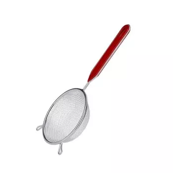 Ситечко Regent inox Promo, ручка пластиковая, прутковая, 10 см