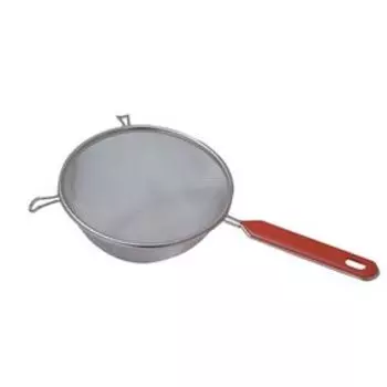 Ситечко Regent inox Pro, ручка пластиковая, прутковая, d=14 см