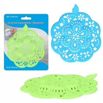 Ситечко в раковину «Кружево», МИКС