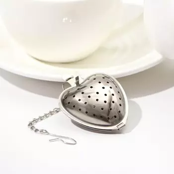 Ситечко для чая Доляна «Сердце», 5 см