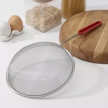 Сито для просеивания Доляна «Изыск», d=20 см, цвет серебристый