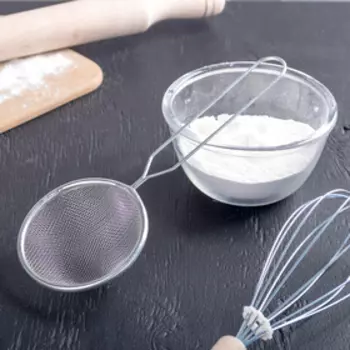 Сито Доляна «Помощник», d=8.5 см, нержавеющая сталь