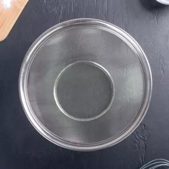 Сито для просеивания Доляна «Универсал», d=25 см, серебристое