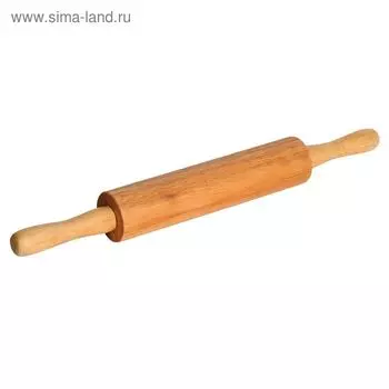 Скалка двуручная Regent inox Bosco, размер 50х4.3 см