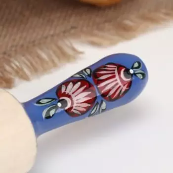 Скалка, городецкая роспись, микс