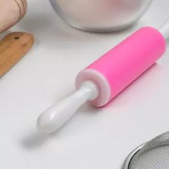 Скалка, 21 см, рабочая часть 9 см, МИКС