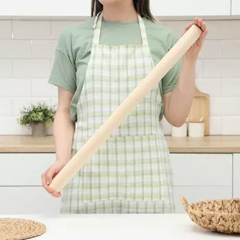 Скалка деревянная прямая Доляна, 704,3 см, берёза