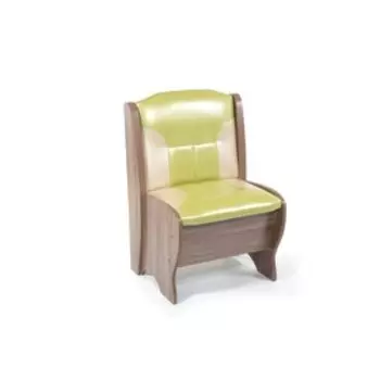 Скамья Лотос 550х500х840 Ясень тёмный/С.105 - С.101