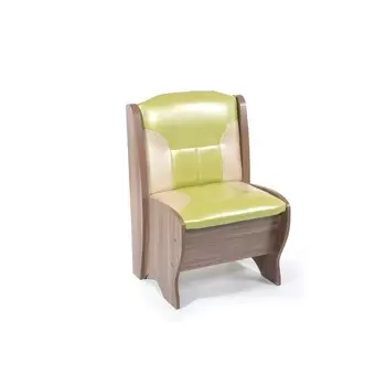 Скамья Лотос 550х500х840 Ясень тёмный/С.105 - С.101