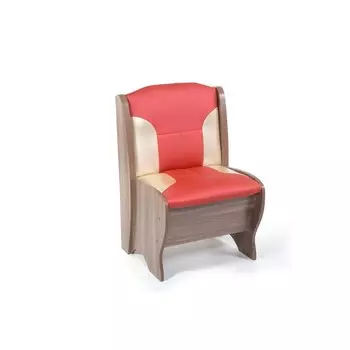 Скамья Лотос 550х500х840 Ясень тёмный/С.112 - С.101