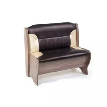 Скамья Лотос 950х500х840 Ясень тёмный/С.221 - С.101