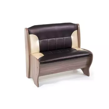 Скамья Лотос 950х500х840 Ясень тёмный/С.221 - С.101