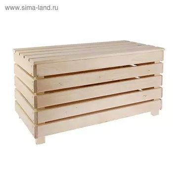 Скамья с ящиком 120х40х60см