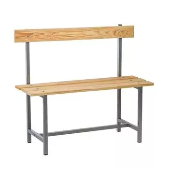 Скамья СТ-2 (со спинкой), 1000х395х860