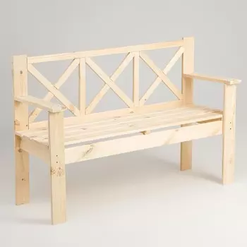 Скамейка «Скандинавская», 1345090 см, хвоя, «Добропаровъ»