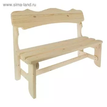 Скамейка к набору "Разбойник" 120 см