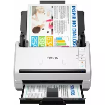 Сканер протяжный Epson WorkForce DS-770II (B11B262401/501) A4 белый/черный