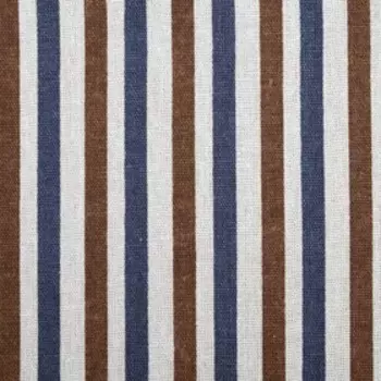 Скатерть Доляна 145х145см, Полоска син-черн, 100%пэ, рогожка 200 гр/м