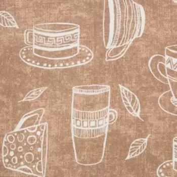 Скатерть «Доляна» Cup of tea, 110144 см, 100% хлопок, 164 г/м