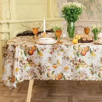 Скатерть «Доляна. Цветочный день» 145300 см, 100% п/э