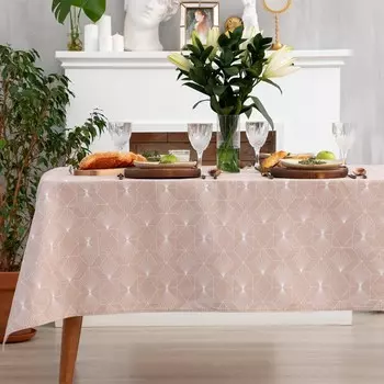 Скатерть «Доляна» Geometry, 144250 см, 100% хлопок, 164 г/м