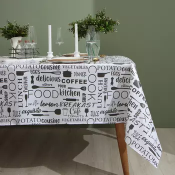 Скатерть Доляна Luno 137*180 см, 140гр/м2