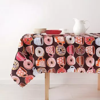 Скатерть «Доляна» Пончики 140180 см, 100% п/э