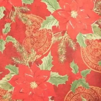 Скатерть новогодняя Доляна «Волшебный праздник» 145*300 +/- 2 см, 100% п/э