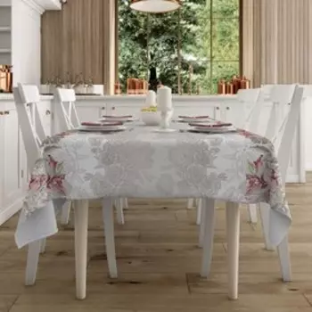 Скатерть «Душистый пион», размер 145х180 см