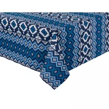 Скатерть Ethno, размер 140х150 см, цвет синий