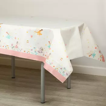 Скатерть одноразовая бумажная на стол «Фея», 120х180 см